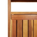 VidaXL Ogrodowy stolik konsolowy, 110x35x75 cm, lite drewno akacjowe