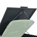 OBUDOWA NA 6 KOSZY NA ŚMIECI, ANTRACYTOWA, 414X79X117 CM