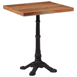 VidaXL Stolik bistro, 60x60x76 cm, lite drewno akacjowe