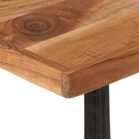 VidaXL Stolik bistro, 60x60x76 cm, lite drewno akacjowe