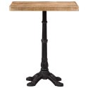 STOLIK BISTRO 60X60X77CM SUROWE DREWNO MANGO