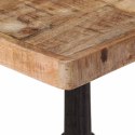 STOLIK BISTRO 60X60X77CM SUROWE DREWNO MANGO