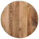 STOLIK BISTRO OKRĄGŁY Ø60X76CM SUROWE DREWNO MANGO