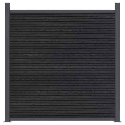 PANEL OGRODZENIOWY SZARY WPC 21X2X170CM