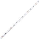 VidaXL Biurko z podświetleniem LED, betonowa szarość, 160x55x91 cm