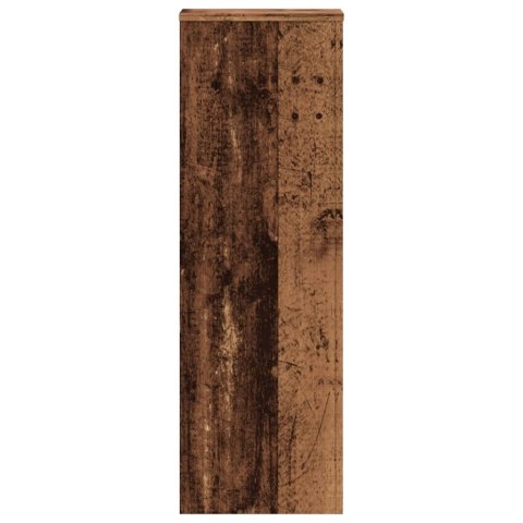 VidaXL Stojaki na rośliny, 2 szt., stare drewno, 33x33x100 cm