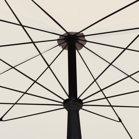 PARASOL OGRODOWY NA SŁUPKU 200X130CM PIASKOWY