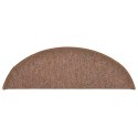 MATY NA SCHODY 30 SZT. 56X17X3 CM BRĄZOWE PÓŁOKRĄGŁE