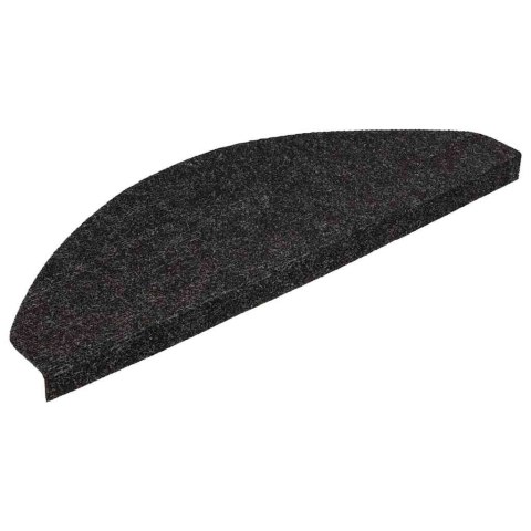 VidaXL Maty na schody samoprzylepne 20 szt. Antracyt 65x22,5x3,5 cm