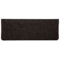 VidaXL Maty na schody samoprzylepne 30 szt. Antracyt 65x24,5x3,5 cm