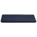 VidaXL Maty na schody samoprzylepne 30 szt. Niebieskie 65x24,5x3,5 cm