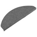 VidaXL Maty na schody samoprzylepne 30 szt. Szare 65x22,5x3,5 cm