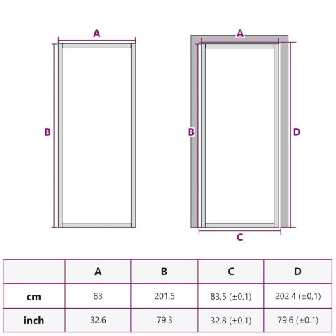 VidaXL Drzwi wewnętrzne, 83x201,5 cm, czarne, szkło ESG i aluminium
