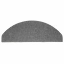VidaXL Samoprzylepne nakładki na schody, 10 szt., szare, 65x22,5x3,5cm