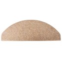 VidaXL Samoprzylepne nakładki na schody, 10szt., beżowe, 65x22,5x3,5cm