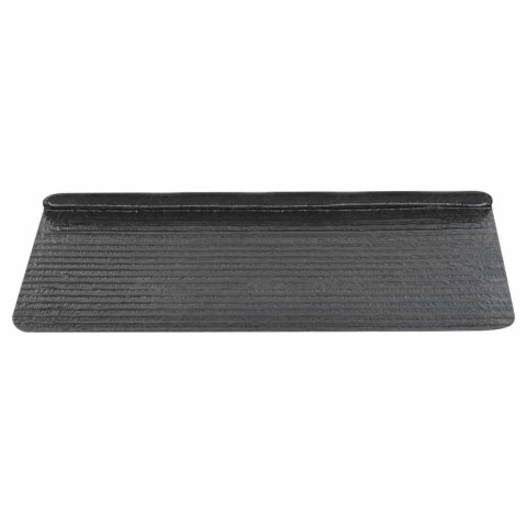 VidaXL Samoprzylepne nakładki na schody, 15szt., 65x24,5x3,5cm, czarne