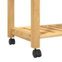 VidaXL Wózek kuchenny MONZA, 84x40x88,5 cm, lite drewno sosnowe