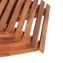 LEŻAK OGRODOWY BUJANY DREWNO AKACJOWE MOCNY WYGODNY TARAS BALKON BASEN RELAKS