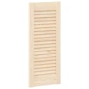 VidaXL Drzwi do szafek żaluzjowe 2 szt. 69x29,5 cm lite drewno sosnowe