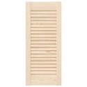 VidaXL Drzwi do szafek żaluzjowe 2 szt. 69x29,5 cm lite drewno sosnowe