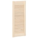 VidaXL Drzwi do szafek żaluzjowe 2 szt. 69x29,5 cm lite drewno sosnowe