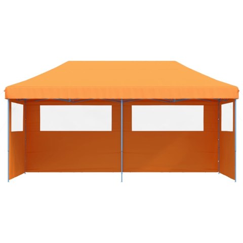 NAMIOT IMPREZOWY TYPU POP-UP Z 3 ŚCIANKAMI POMARAŃCZOWY