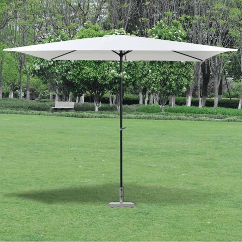 PODSTAWA BAZA DO PARASOLA STOJAK GRANITOWY STAL NIERDZEWNA SZARY 45 CM 29KG