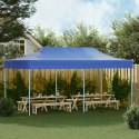 VidaXL Rozkładany namiot, pawilon 3 x 6 m, niebieski
