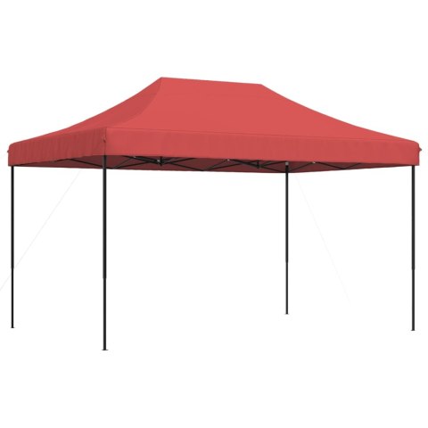 VidaXL Składany namiot imprezowy pop-up, burgundowy, 440x292x315 cm