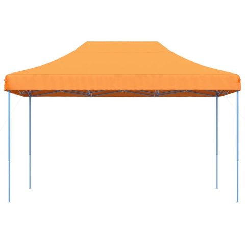 SKŁADANY NAMIOT IMPREZOWY POP-UP POMARAŃCZOWY 440X292X315CM