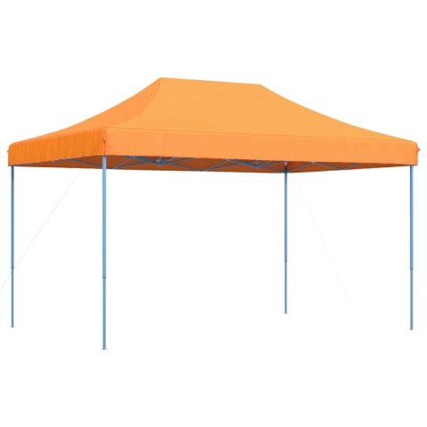 SKŁADANY NAMIOT IMPREZOWY POP-UP POMARAŃCZOWY 440X292X315CM