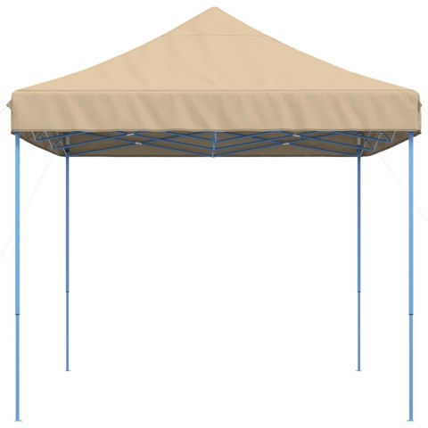 SKŁADANY NAMIOT IMPREZOWY TYPU POP-UP BEŻOWY 440X292X315CM