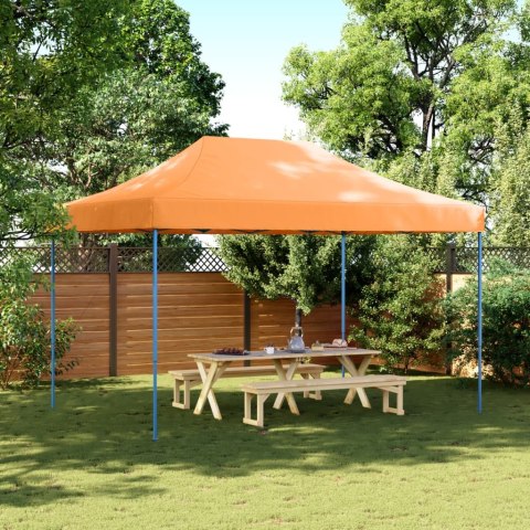 SKŁADANY NAMIOT IMPREZOWY TYPU POP-UP POMARAŃCZ 410X279X315CM