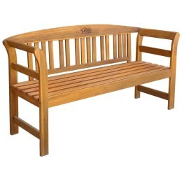 ŁAWKA OGRODOWA 157CM LITE DREWNO AKACJOWE