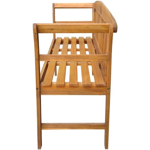 ŁAWKA OGRODOWA 157CM LITE DREWNO AKACJOWE
