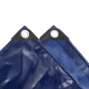 PLANDEKA PŁACHTA 650 G/M² 3X6M NIEBIESKA