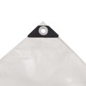 PLANDEKA PŁACHTA 650 G/M² 4X4M BIAŁA