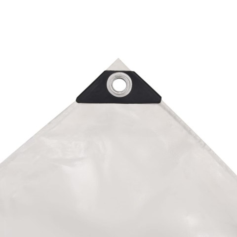 PLANDEKA PŁACHTA 650 G/M² 4X4M BIAŁA