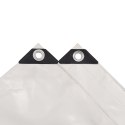 PLANDEKA PŁACHTA 650 G/M² 4X5M BIAŁA