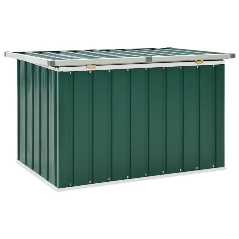 VidaXL Skrzynia ogrodowa zielona 109x67x65 cm