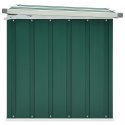 VidaXL Skrzynia ogrodowa zielona 109x67x65 cm