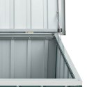 VidaXL Skrzynia ogrodowa zielona 129x67x65 cm