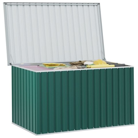 VidaXL Skrzynia ogrodowa, zielona, 171 x 99 x 93 cm