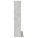 VidaXL Szafka na płyty CD, szarość betonu, 100 x 23 x 89,5 cm
