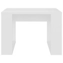 STOLIK BOCZNY BIAŁY 50X50X35CM MATERIAŁ DREWNOPOCHODNY