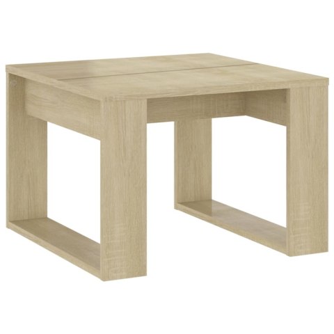 STOLIK BOCZNY DĄB SONOMA 50X50X35CM MATERIAŁ DREWNOPOCHODNY