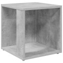 STOLIK BOCZNY SZARY 33X33X34,5CM MATERIAŁ DREWNOPOCHODNY