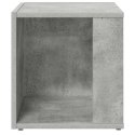 STOLIK BOCZNY SZARY 33X33X34,5CM MATERIAŁ DREWNOPOCHODNY