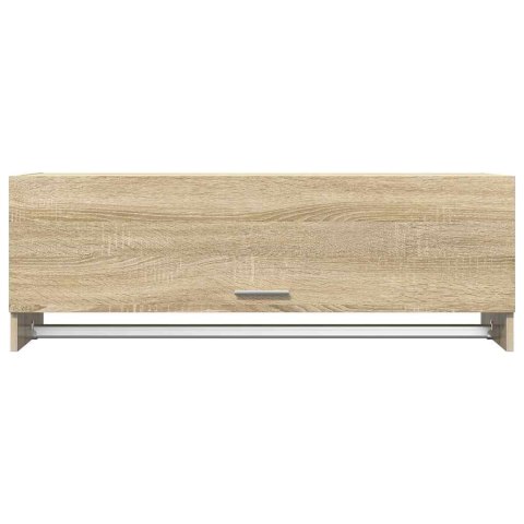 VidaXL Szafka, dąb sonoma, 100x32,5x35 cm, materiał drewnopochodny