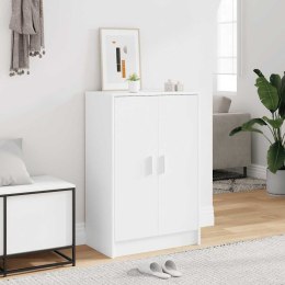 VidaXL Szafka na buty, biała, 60x35x92 cm, materiał drewnopochodny